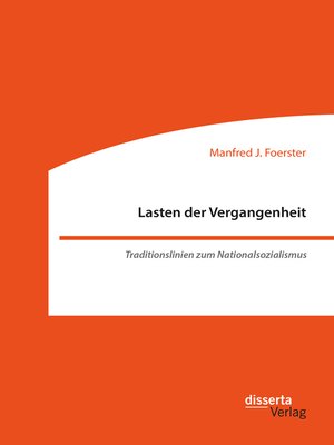 cover image of Lasten der Vergangenheit